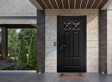 Входная дверь MRC-8738 черный RAL 9005