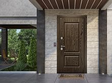 Входная дверь MRC-1418 орех NY классический LW 667-SFT 2 замка скрытые петли