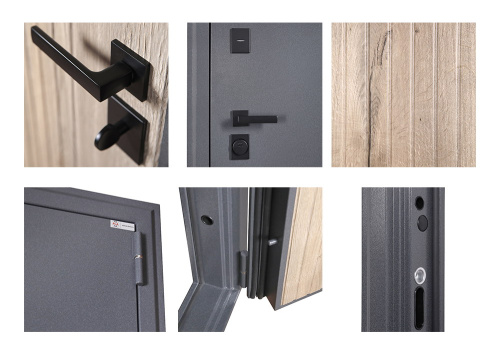 Входная дверь MRS-0038, медный антик фото 7