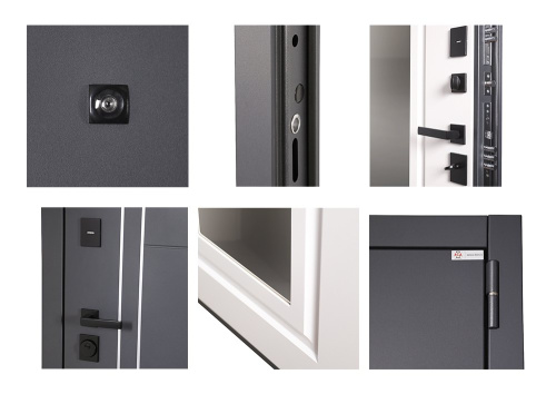 Входная дверь MRS-0026, черный фото 3