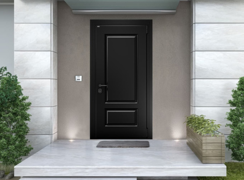 Входная дверь MRC-7526 черный RAL 9005