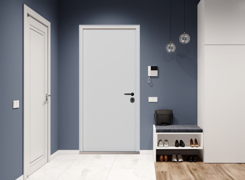 Входная дверь MRC-7116 коричневый RAL 8019 фото 3