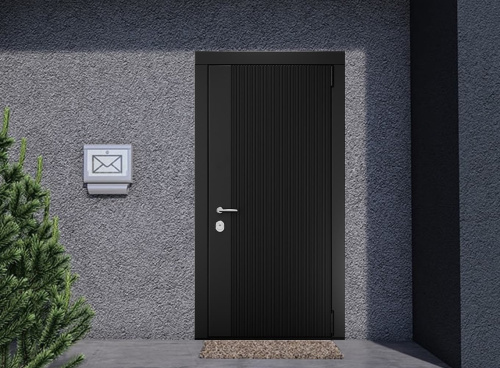 Входная дверь MRC-8026 черный RAL 9005