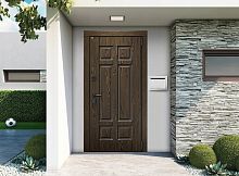 Входная дверь MRC-8731 орех NY классический LW 667-SFT 2 замка