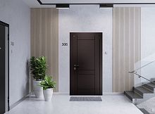 Входная дверь MRC-7716 коричневый RAL 8019