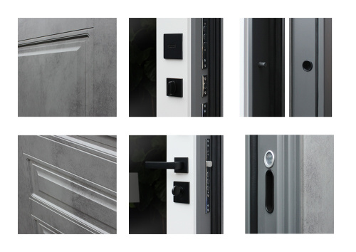 Входная дверь MRS-0062, серый фото 3