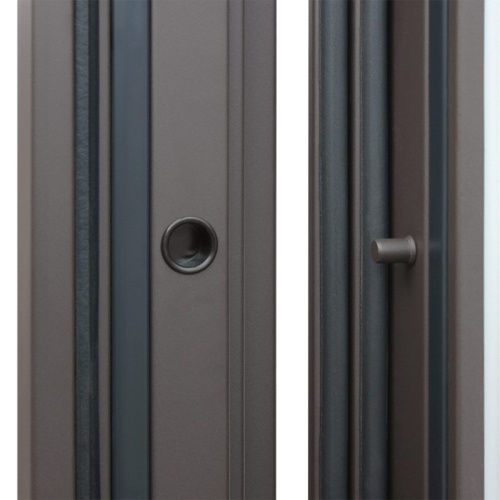 Входная дверь MRS-0079 с терморазрывом, коричневый фото 4