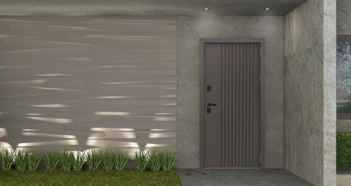 Входная дверь MRS-0010, графит фото 12