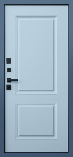 Входная дверь MRS-0084 с терморазрывом, серый фото 2