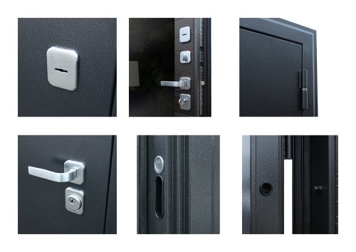 Входная дверь MRS-0017, серый фото 11