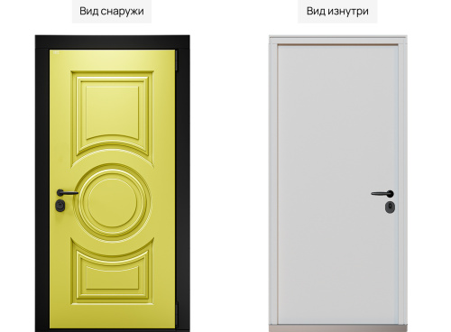 Входная дверь MRC-3216 желтый TS-830-SFT фото 2