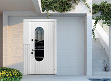 Входная дверь MRC-7211 белый RAL 9003 2 замка