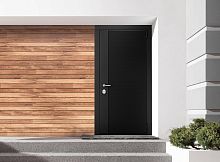 Входная дверь MRC-10425 черный RAL 9005