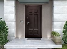 Входная дверь MRC-1115 коричневый RAL 8019 2 замка скрытые петли