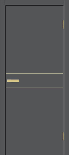 Межкомнатая дверь  MRB-0323, графит