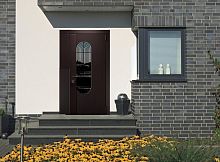 Входная дверь MRC-7218 коричневый RAL 8019