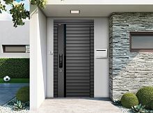 Входная дверь MRC-3018 биометрия черный RAL 9005