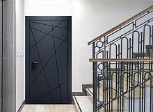 Входная дверь MRC-2519 серый RAL 7024