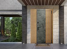 Входная дверь MRC-6014 бетон лофт графит LS 936-2 2 замка