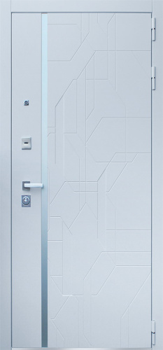 Входная дверь MRS-0083 с терморазрывом, серый