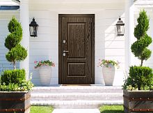 Входная дверь MRC-1417 орех NY классический LW 667-SFT 2 замка