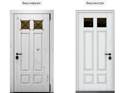 Входная дверь MRC-8714 белый лофт фото 2